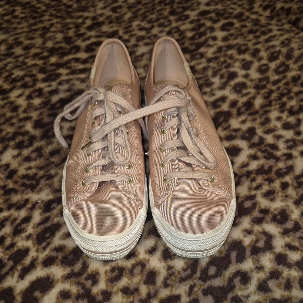 Kate Spade x Keds Blush Pink Sneakers 7 - Picture 5 of 10